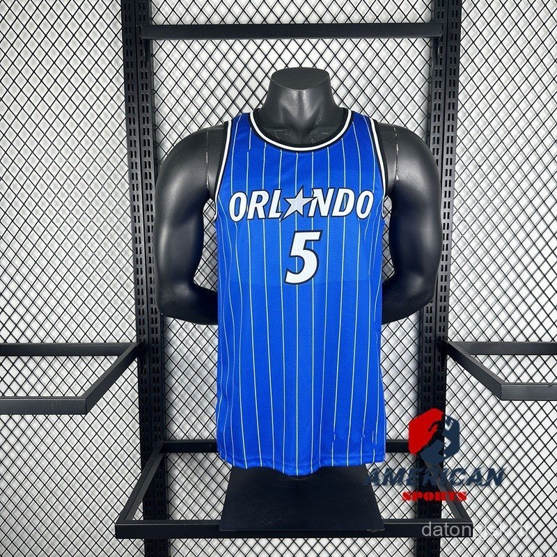 2025 Mens Hot Pressed Orlando Magic Jersey Paolo Banchero 2025-26 Blue Basketball Jersey