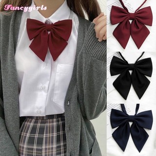 JK Cross Bow Tie Solid Color Bows Professional Uniform Casual Collar Flower Neckties Accessories