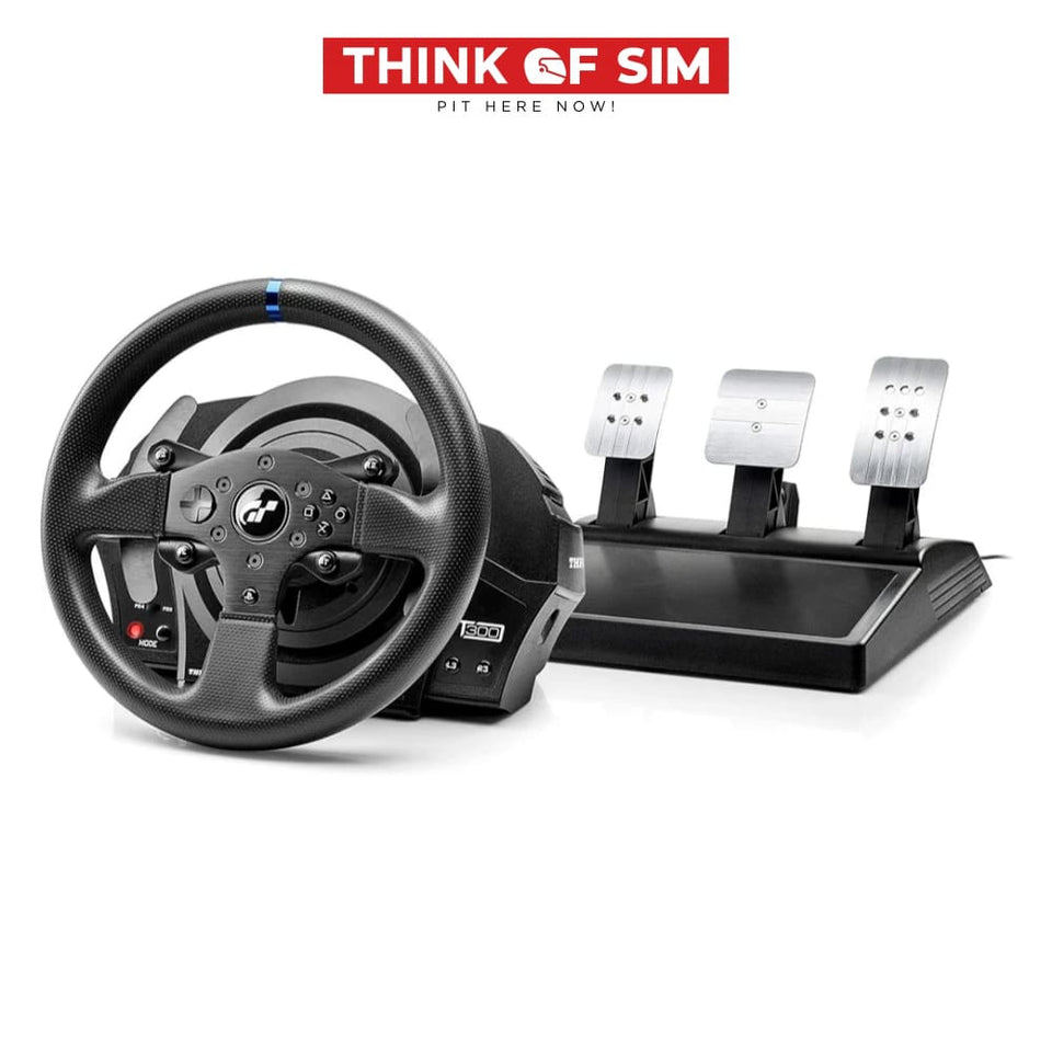 Thrustmaster T300 RS GT | จอยพวงมาลัย พร้อมแป้นเหยียบ Force Feedback ระบบ Dual-Belt เงียบและแม่นยำ |
