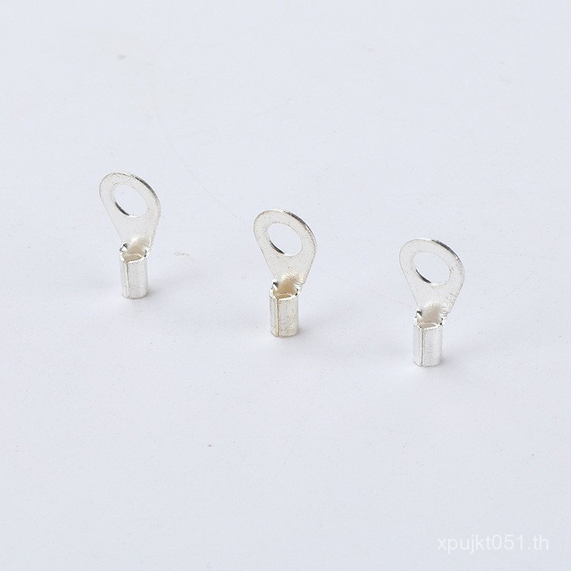 เฉพาะแพ็ค Bare End 1,000 รอบเย็นกด Terminal OT1-4 Cold Press Bare Terminal การเชื่อมต่อจมูกทองแดง O-