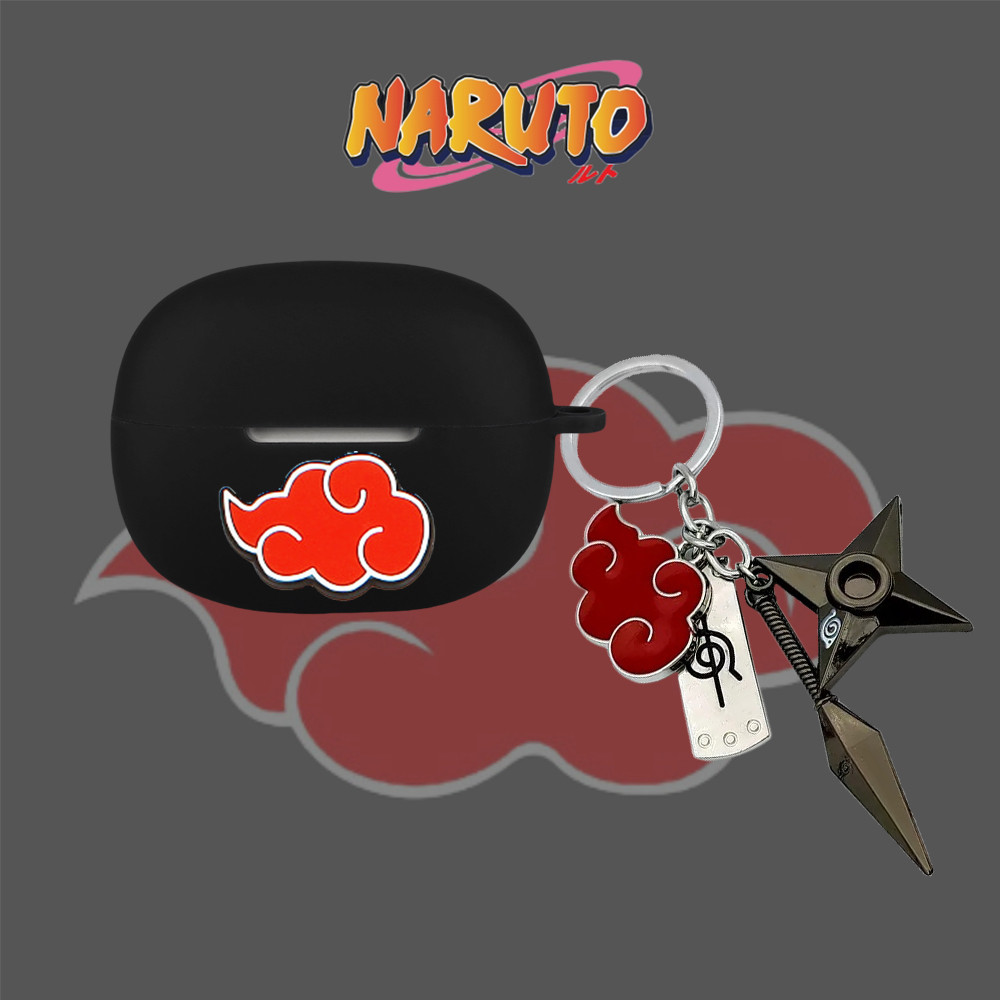 Suitable for Baseus Bass BC1 Open-Ear Case Anime Keychain Pendant Cartoon Silicone Soft Case for Baseus Bass BC1 Shockproof Shell Protective Sleeve