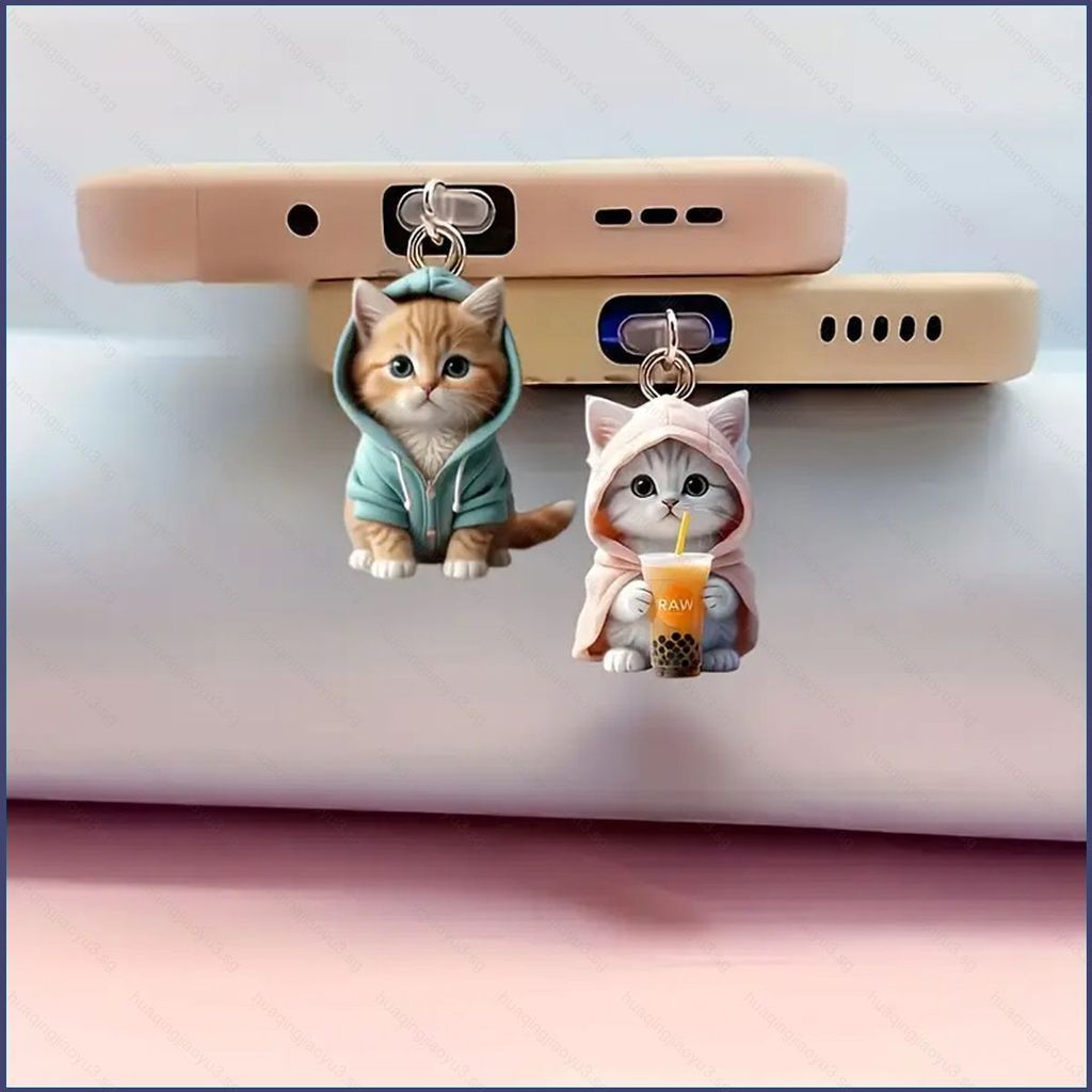 HQ3 ปลั๊กกันฝุ่นอะคริลิค เข้ากันได้กับอินเทอร์เฟซ Lightning และอินเทอร์เฟซรูปไข่ Type-C QH3