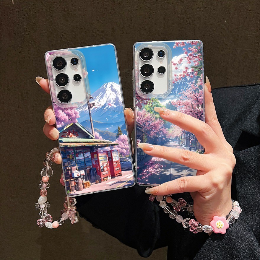 ญี่ปุ่นอะนิเมะ Sakura Landscape สําหรับ Remi A1 A2 12 9 9T 13 A5 A4 A3 Pro 13C 12C 10C 10A 9C 10 Pri