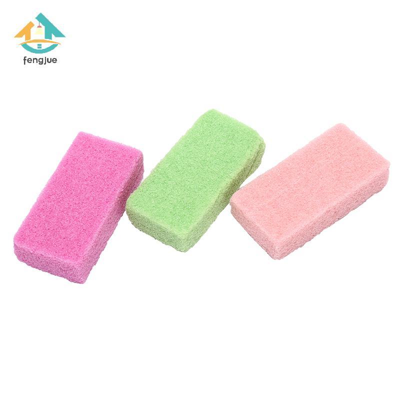 Fengjue หินภูเขาไฟฟองน้ํา Exfoliate Foot Care ลบ Hard Dead Skin Feet Rasp TH