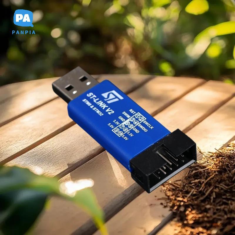 [NBI] 1/2/3 ชิ้น ST LINK V2 LINK STLINK STM8 STM32 จําลองดาวน์โหลดโปรแกรมเมอร์ W ฝาครอบสาย Downloade