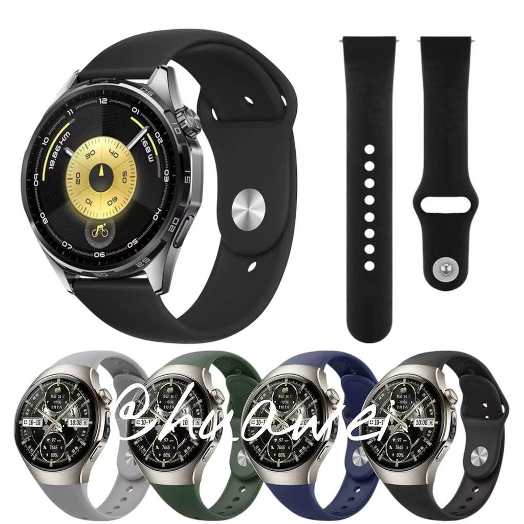 สายนาฬิกาHuawei gt6 46mm gt6 pro Gt5 46mm gt5pro Gt4 46mm gt4pro Gt3 gt3pro Gt2e Gt2 GT สายกว้าง22mm