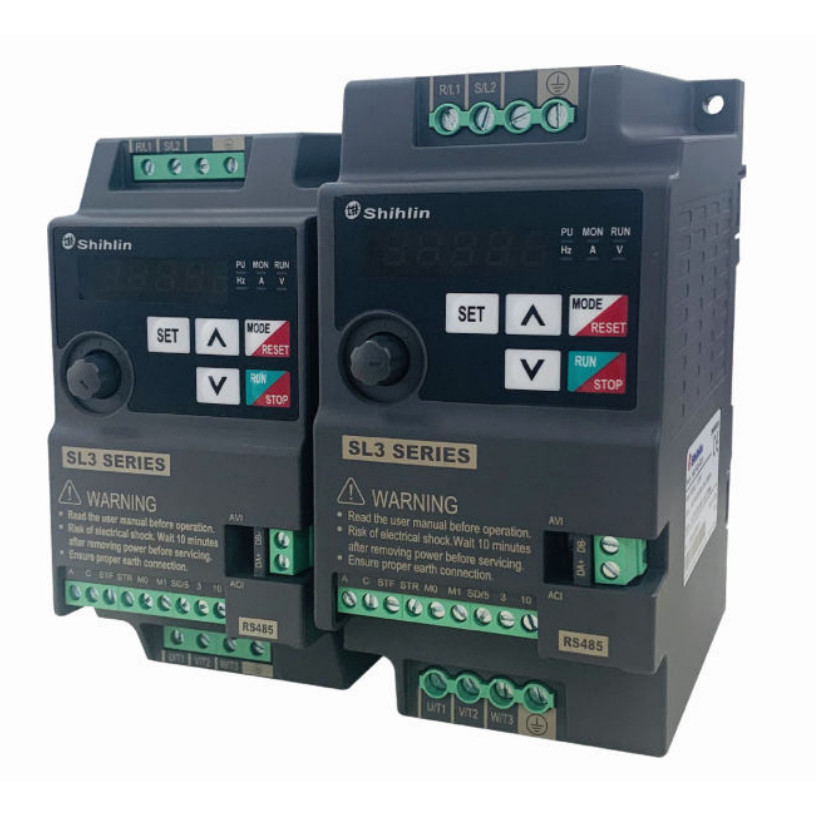 ใหม่ Shihlin SL3 INVERTER SL3-021-0.4K SL3-021-0.75K SL3-021-1.5K SL3-021-2.2K SL3-0.4K SL3-2.2K SL0