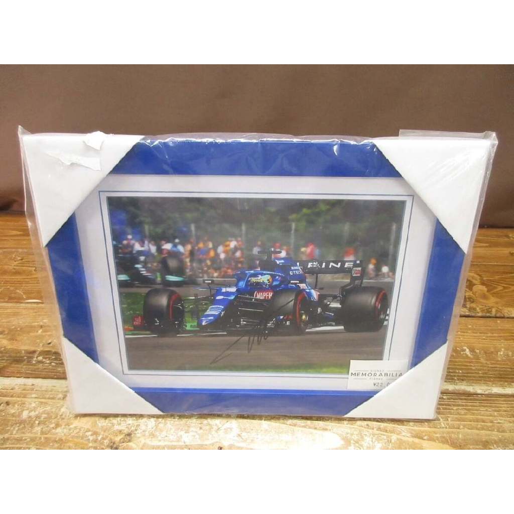 Fernando Alonso Diaz) ลายเซ็น/หมุนอัตโนมัติ ขนาด 41 ซม. x 30.5 ซม. Alonso Diaz