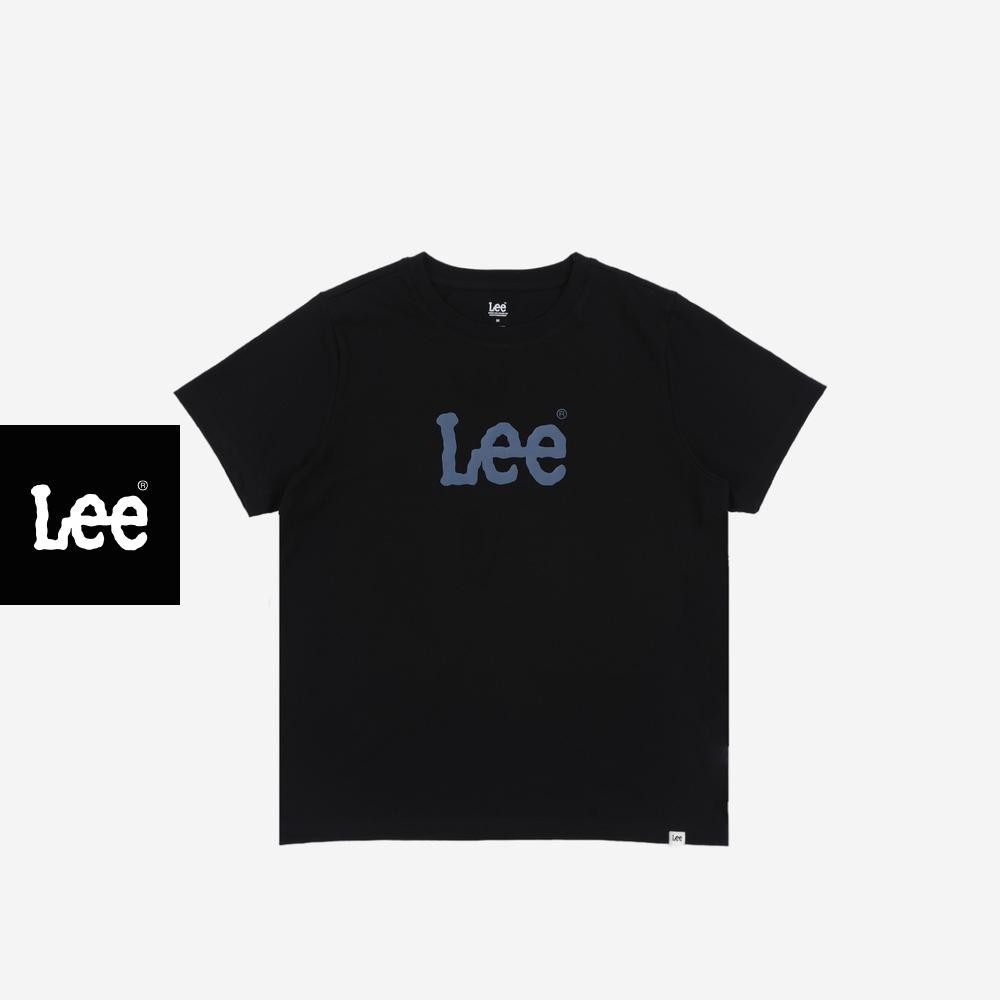 LEE เสื้อยืดแขนสั้นผู้หญิง ทรง Regular รุ่น LE F225WTSSF14 สีดำ