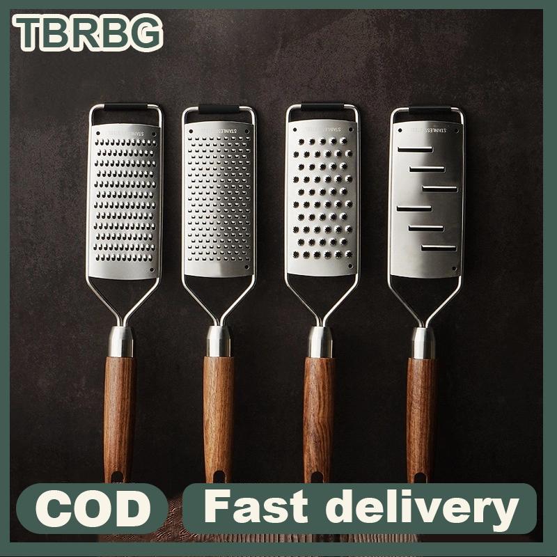 Null ชีสเครื่องขูดไม้ธรรมชาติสแตนเลส Zester เครื่องขูดครัว Citrus Zester เครื่องมือสําหรับขิง null