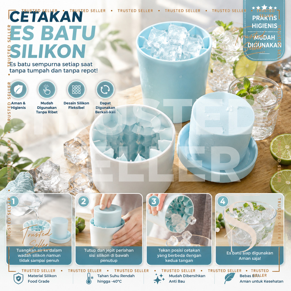 C10C TSS SILICONE ICE CUBE MOLD CYLINDER SPHERICAL ICE CUBE MAKER 3D MOLD SILICONE PVC FOOD GRADE AB