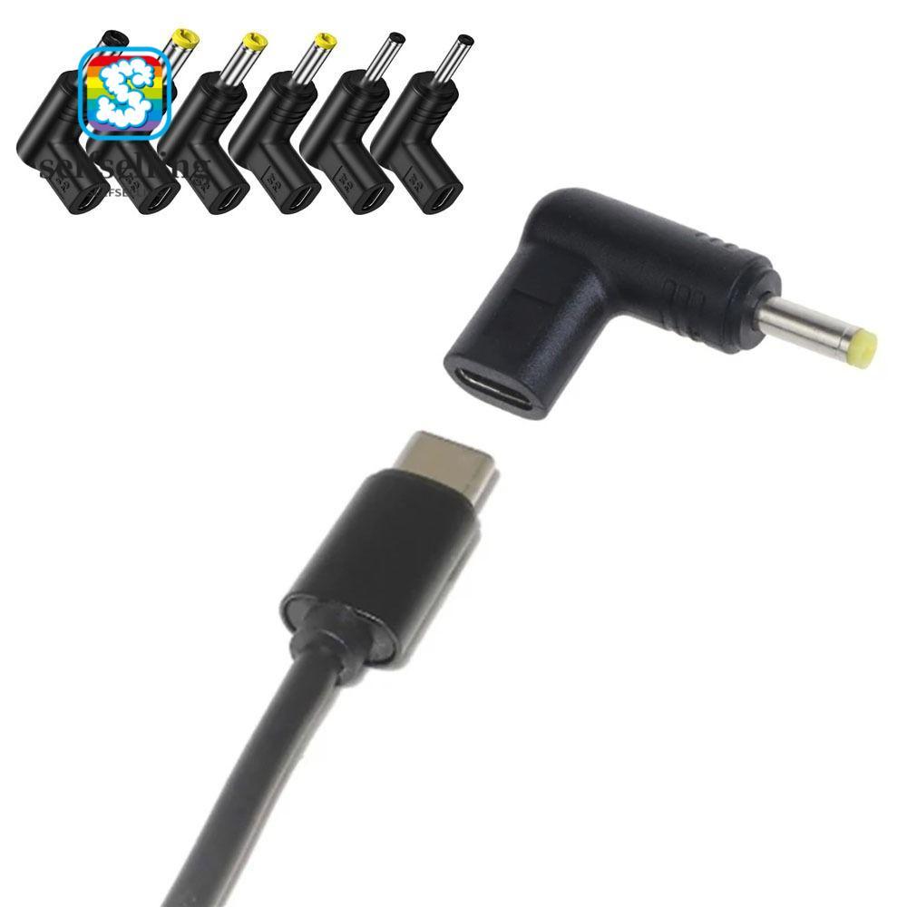 SELFS USB C PD to DC Power Connector, 5V 9V 12V Universal Type C to DC Jack Plug, Type-C PD Converte