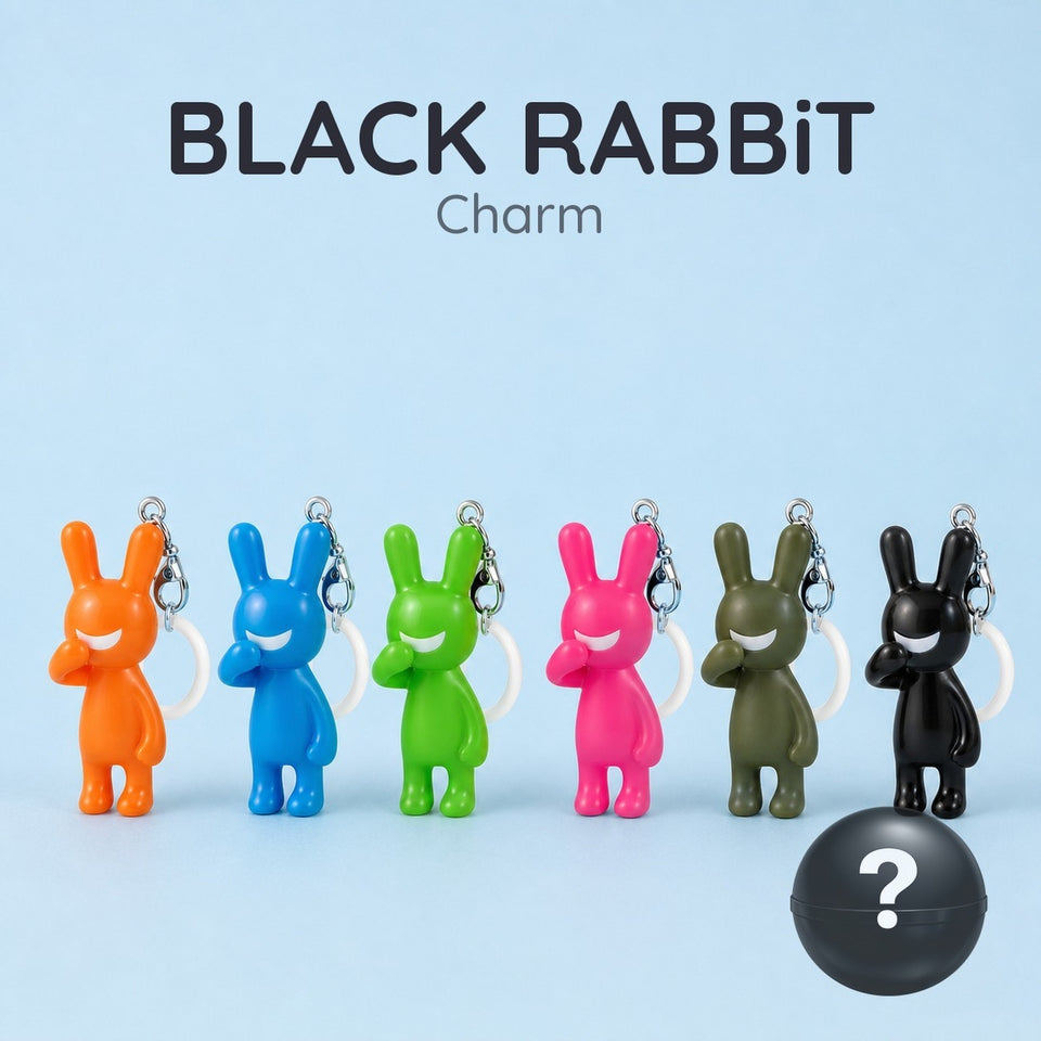 BLACK RABBiT Mark Charm (Blind Capsule)