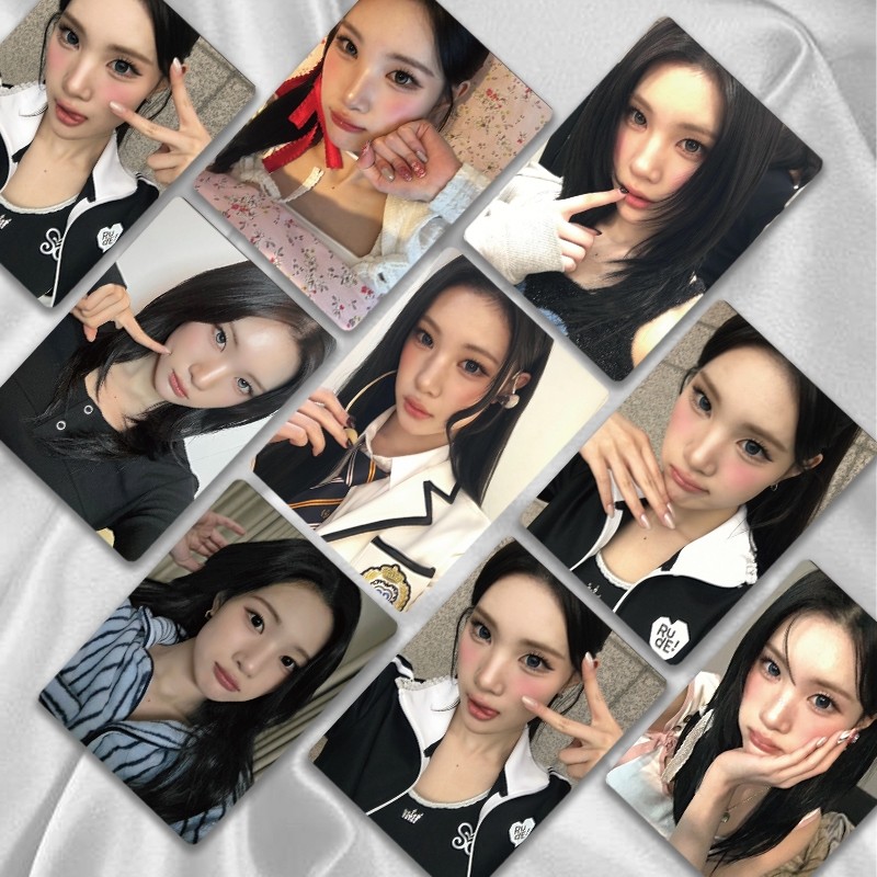 50-124pcs H2H Hearts2Hearts RUDE Photocards Chase S2U เลเซอร์โฮโลแกรม Lomo Card JUUN JIWOO CARMEN YU