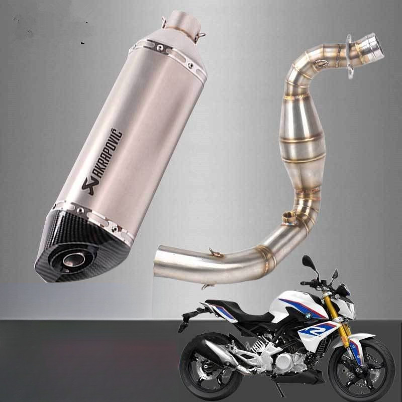 ท่อไอเสียไทเทเนียมสำหรับ BMW G310GS/G310R ปรับแต่งได้ทั้งท่อหน้า/ท่อท้าย/ท่อชุด ยี่ห้อดัง Yoshimura,