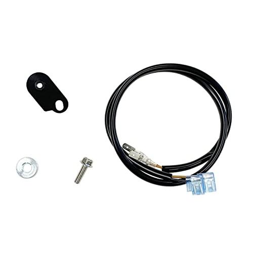 Kijima Motorcycle Parts Horn Stay Set for Monkey 125 (JB02/03) Side Mount Steel Black Finish 304-825