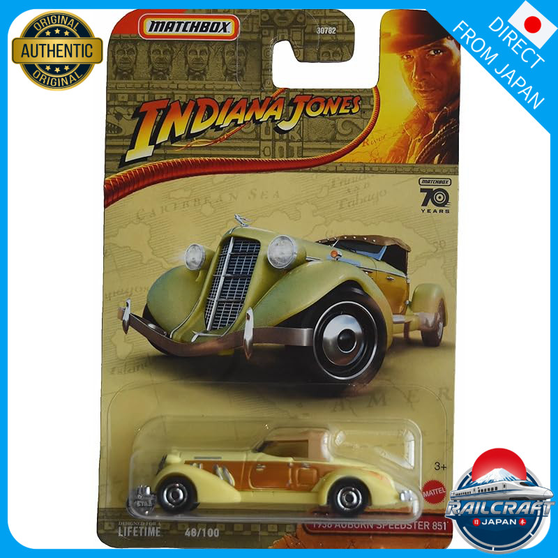 Matchbox 1936 Auburn Speedster 851 Indiana Jones 48/100