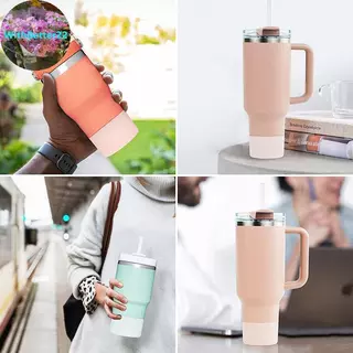 WithBetter ซิลิโคน Boot สําหรับ Owala ขวดน้ํา Anti-Slip ฝาครอบด้านล่างป้องกันด้านล่างฐาน Coaster กระติกน้ํา 7.5 ซม./2.35in TH