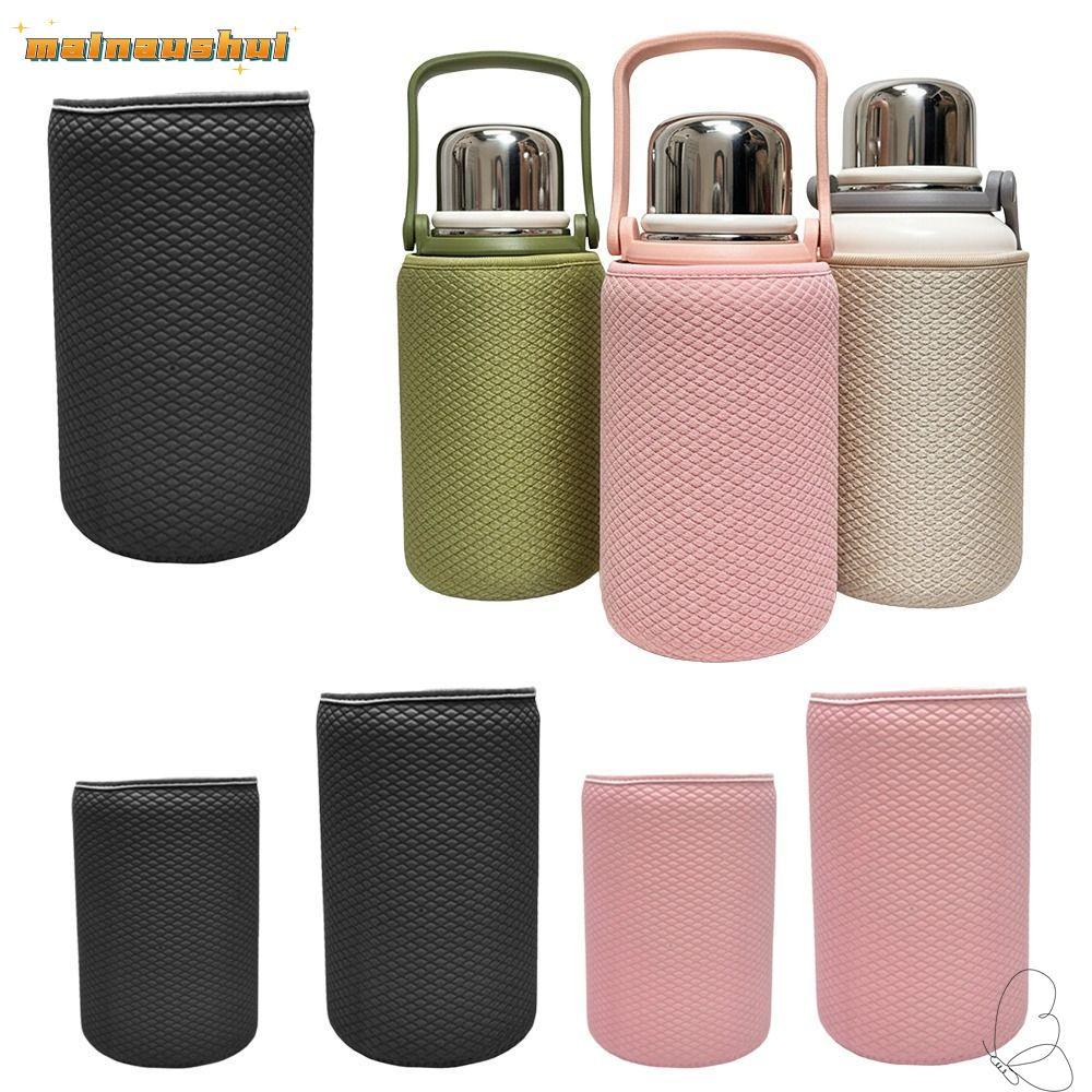 MAINAUSHUI ฝาครอบขวดน้ํา, ปลอกถ้วยสูญญากาศฉนวน Neoprene, ที่ใส่กระเป๋าขวดกันลื่นแบบพกพาป้องกันรอยขีดข่วนสําหรับถ้วยแก้วขวด