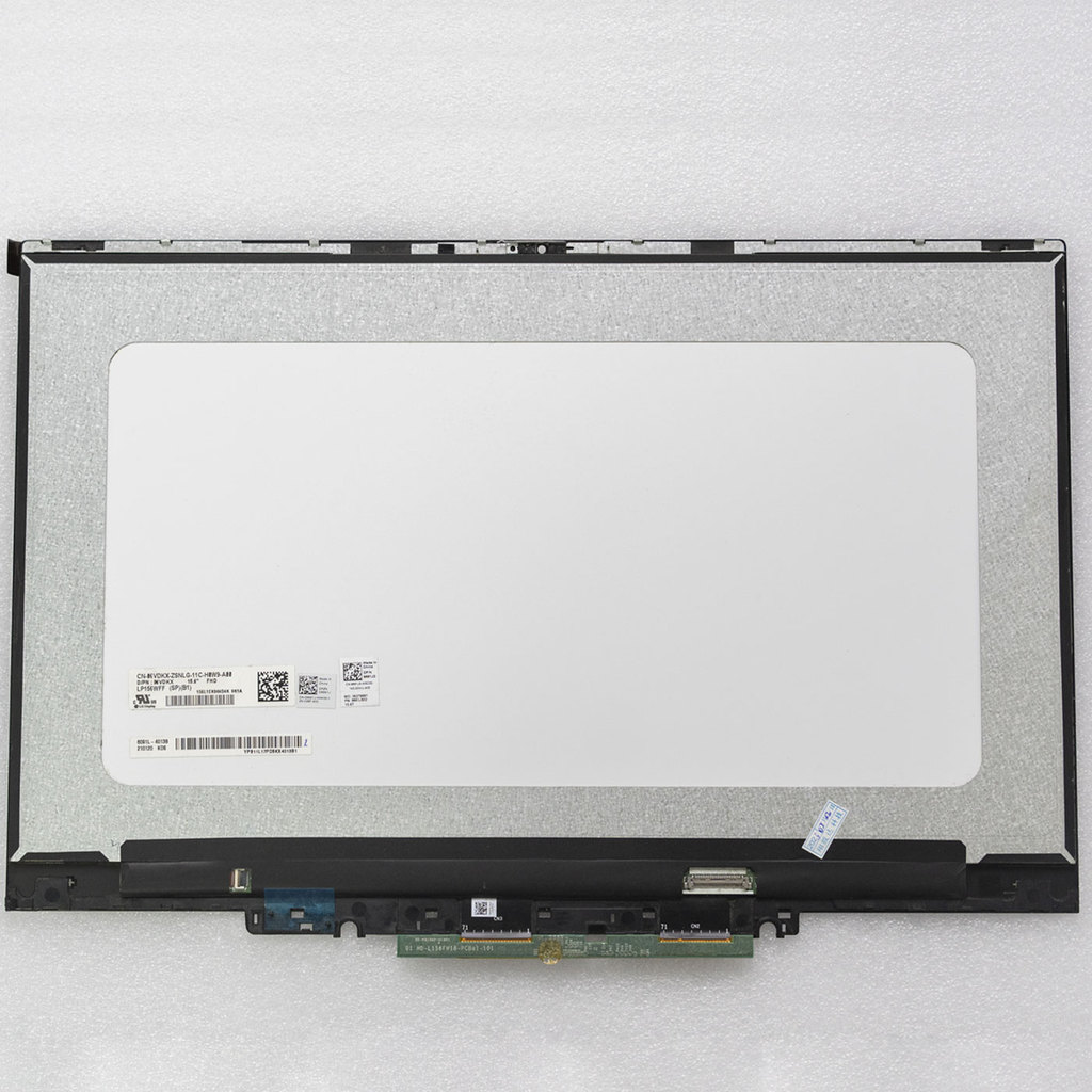 15.6 นิ้ว LCD Touch Screen Digitizer Assembly + กรอบสําหรับ Dell Inspiron 15 7500 2-in-1 P97F P97F00