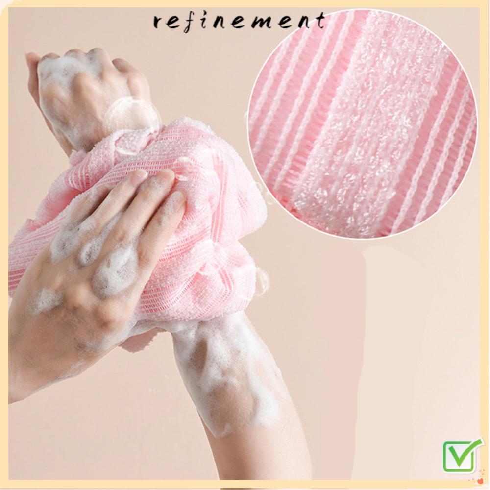 REFINEMENT Back Scrubber นวดทําความสะอาดผิวเรียบเนียน Extreme Comfort Shower Scrubber