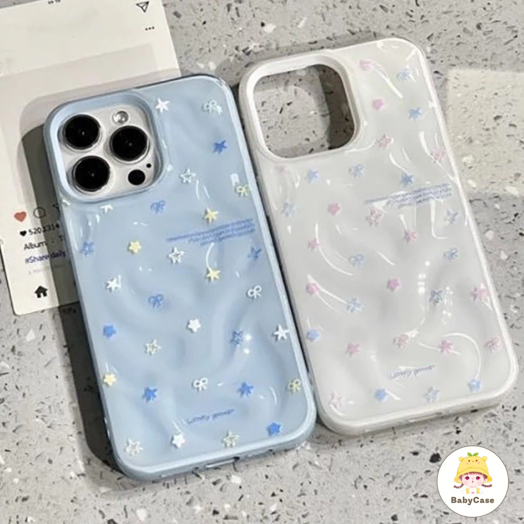 เคส Oppo A17 A12 A15 A38 A16 A54 A57 A3s A78 A74 A5s A58 A16K A18 A17K A7 A55 A31 Reno 8T 6 เคสโทรศัพท์รูปดาวห้าแฉกสไตล์