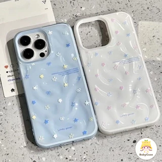 เคส Oppo A17 A12 A15 A38 A16 A54 A57 A3s A78 A74 A5s A58 A16K A18 A17K A7 A55 A31 Reno 8T 6 เคสโทรศัพท์รูปดาวห้าแฉกสไตล์