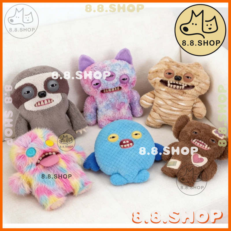 ✨8.8 ร้าน✨[ของแท้ 丨 ผลิตภัณฑ์ใหม่] คนลักลอบ น่ารักฟันมอนสเตอร์สมบัติรุ่นที่สองน่าเกลียดน่ารักตุ๊กตาตลก✨