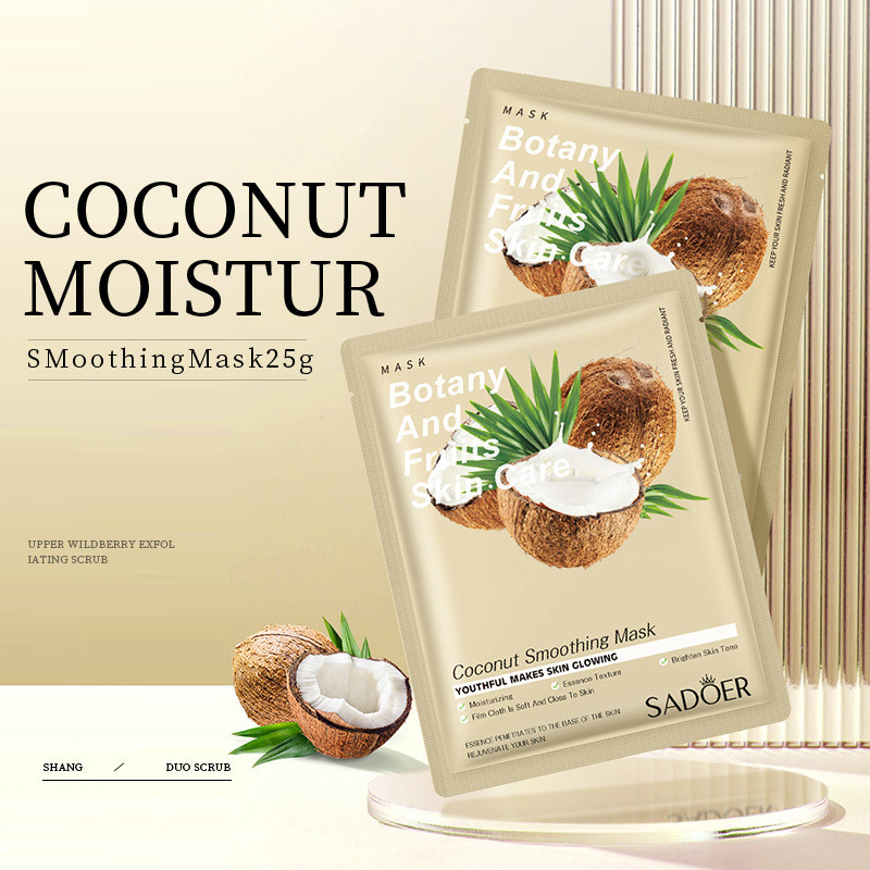 SADOER Plant Mask มาส์กหน้า Hydrating Moisturizing Mask Patch