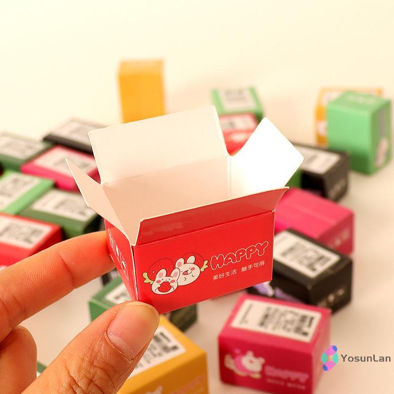 YosunLan] 5 ชิ้น/1 ชุด Mini Carton Express Box Miniature Express Box Decor ของเล่นตุ๊กตาตกแต่งบ้านให