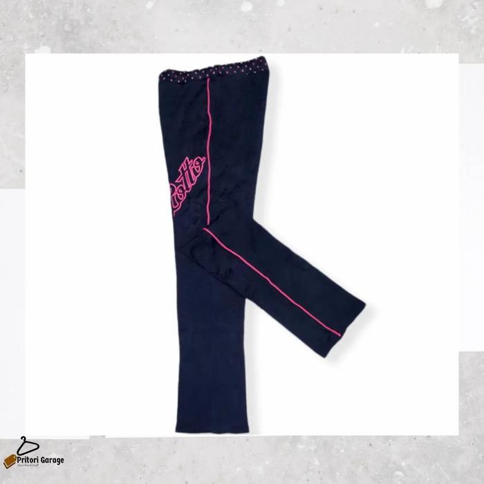 กางเกงเทรนนิ่งผู้หญิง Lotto Polkadot Black List สีชมพู 28