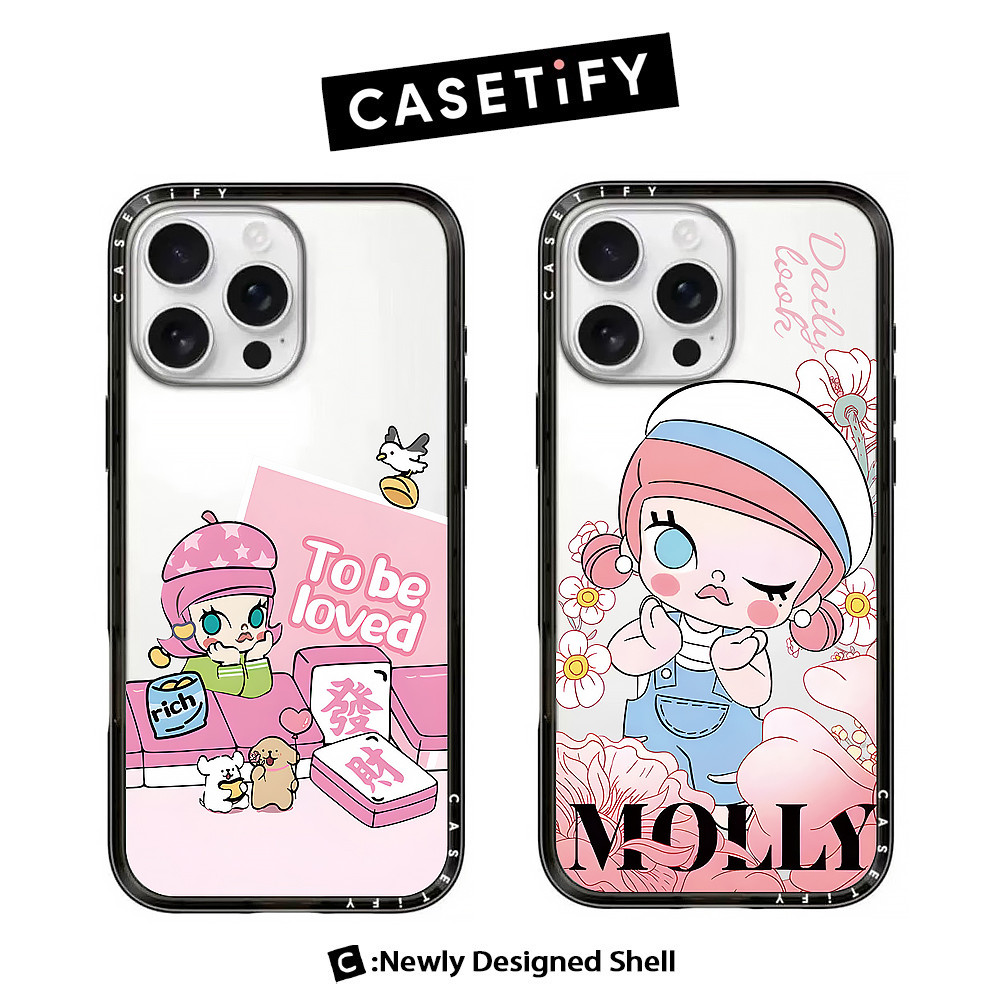 CASENEWLY Morry Series 6 อะคริลิคใหม่พร้อมเคสแม่เหล็กสําหรับ IPhone 17 Pro Max/17 16 15 14 13 Pro Ma