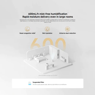 Xiaomi Mijia Smart Evaporative Humidifier Pro พ่นไอน้ำ I เครื่องทำความชื้นอัจฉริยะ I การควบคุมความชื้นอัจฉริยะ