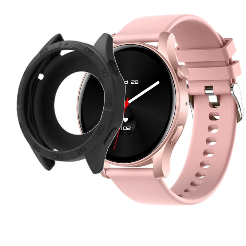 สําหรับ COLMI V73 protector อุปกรณ์เสริมนาฬิกาอัจฉริยะฝาครอบซิลิโคนกันชน 3D ฟิล์มสําหรับ COLMI V73 ก