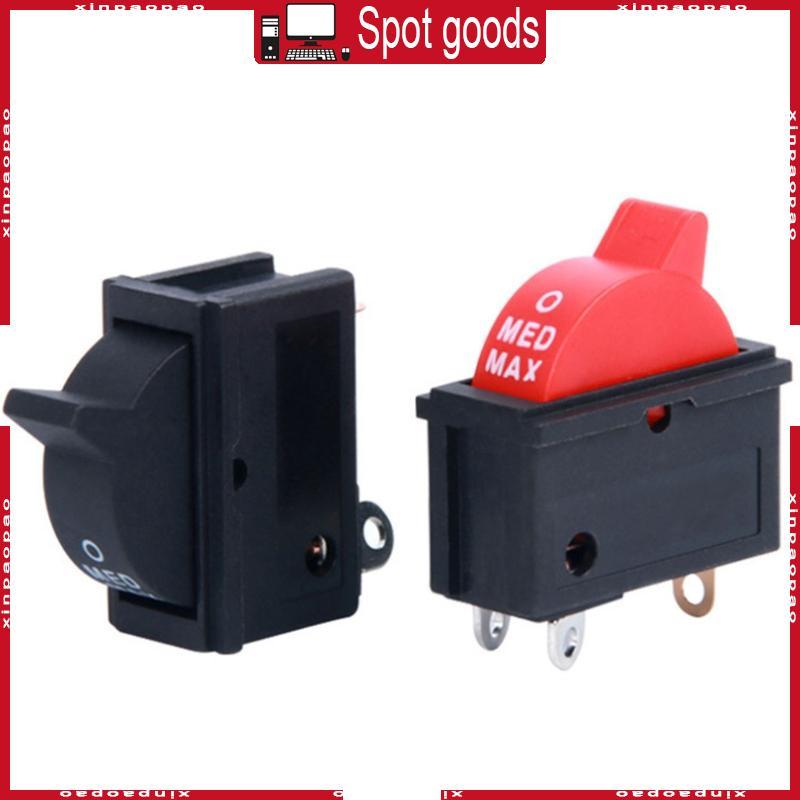 XI Boat Rocker Switch 3 Pin 3 เกียร์ SPDT Switch สําหรับเครื่องเป่าผมตู้น้ํา