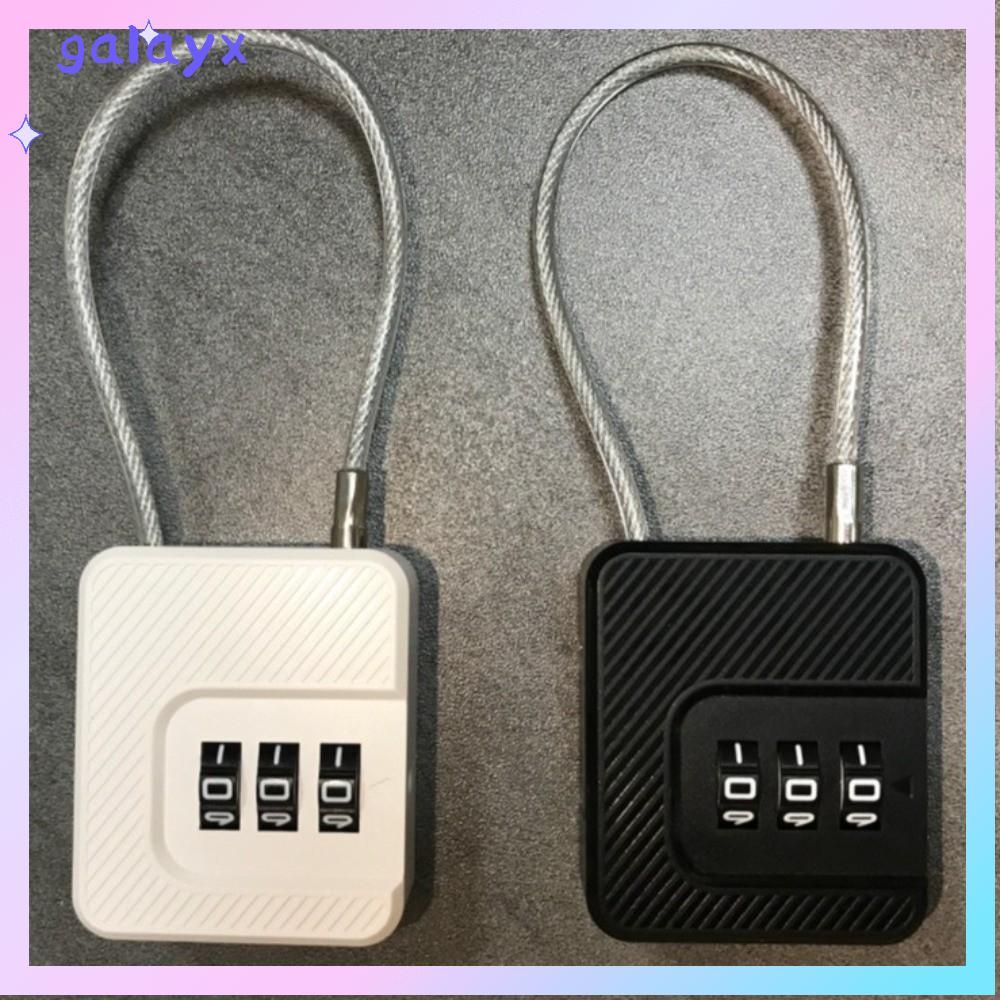 กุญแจรีเซ็ต GALAYX, กุญแจรวมความปลอดภัย Keyless, แบบพกพา 3 หลักรหัสล็อค Locker Room Gym Locker