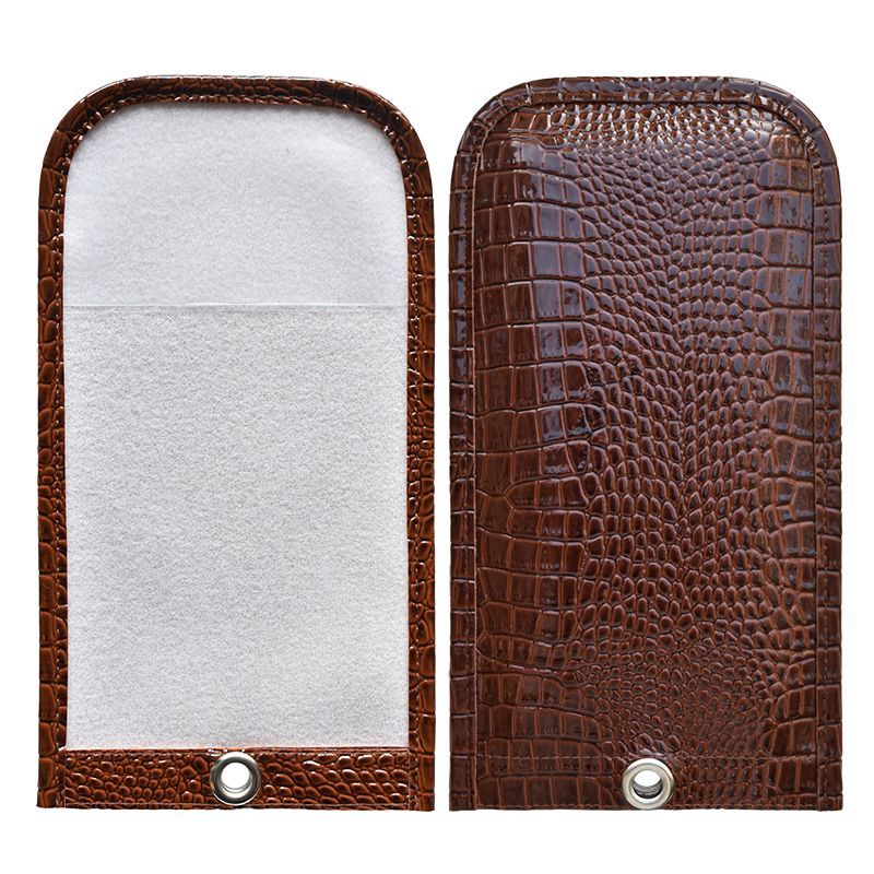 สินค้าใหม่/ลายจระเข้ PU Anti-Peeping เคสโทรศัพท์ Anti-Photography เคสโทรศัพท์ตะวันออกกลางจัดเลี้ยงงานแต่งงานที่กําหนดเอง Anti-Photography - รูปที่ 4