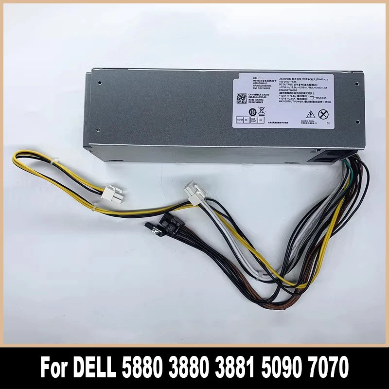 สำหรับ Dell 5880 3880 3881 5090 7070 แหล่งจ่ายไฟ 360W 460W 500W H360EGM-00 0VM8KR H460EBM-00 04FEF7 