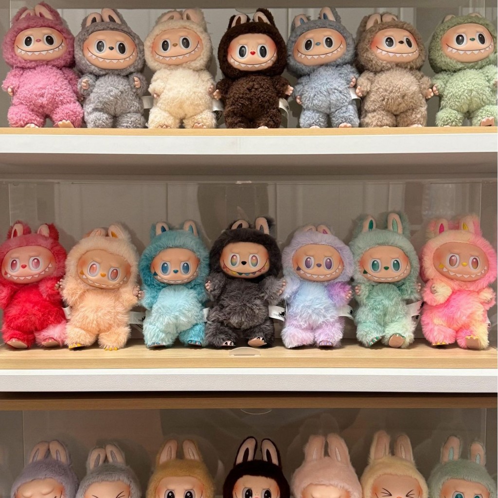 [ของขวัญปีใหม่] 3rd Generation labubu labubu Doll Mystery Box Doll Figure Plush Gift Motherland Version