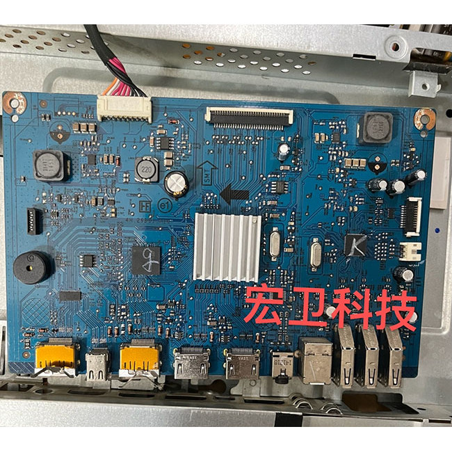 บอร์ดไดรฟ์ DELL DELL U2414HB ดั้งเดิม U2414H เมนบอร์ดทดสอบจัดส่งในวันเดียวกัน