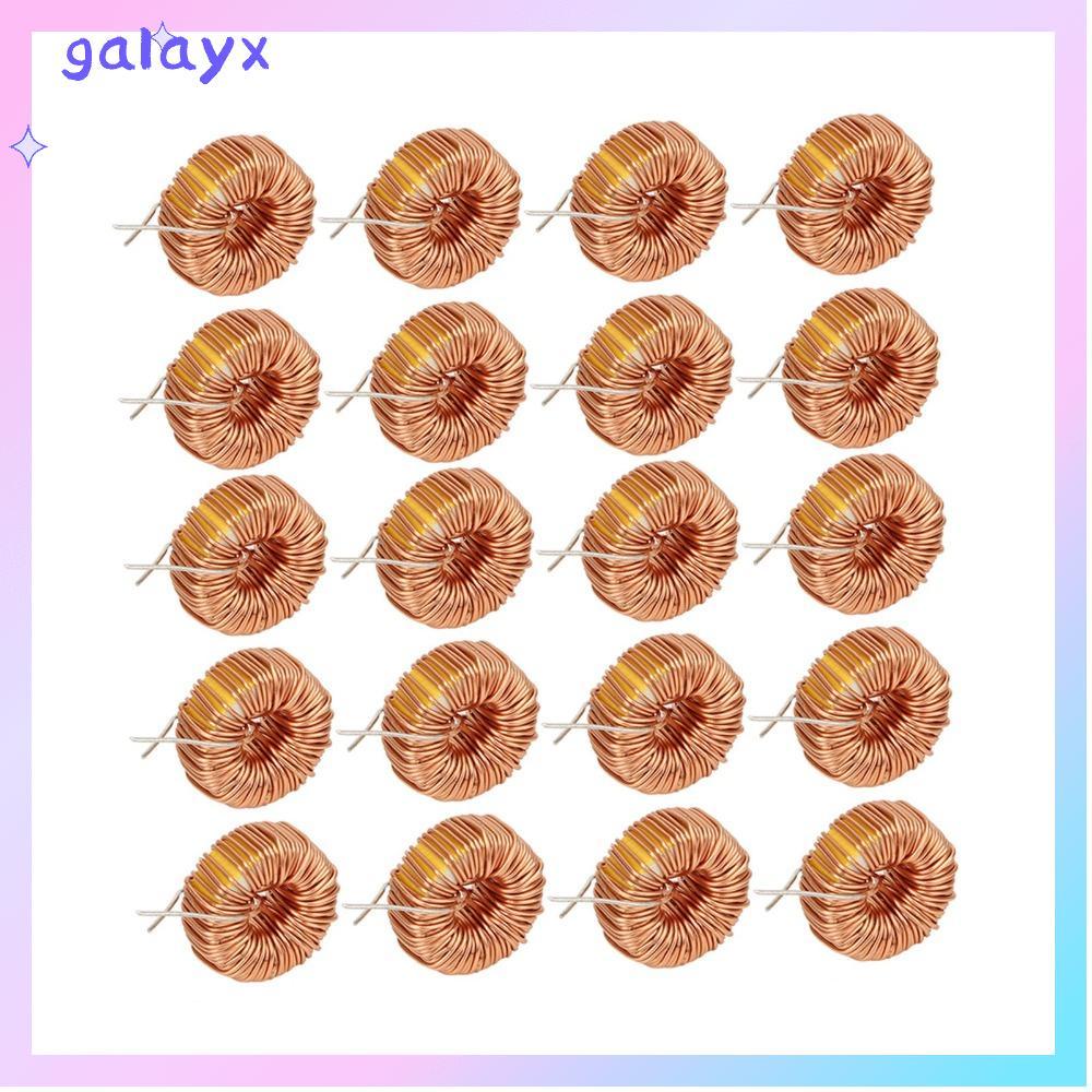 GALAYX 20PCS Toroid Inductor, 5026 330UH ตัวเหนี่ยวนําลวด, ปฏิบัติ 3A แนวตั้ง Toroid แม่เหล็กเหนี่ยว