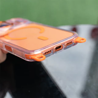 สายรัด กระเป๋าสะพายข้าง มุมเชือกเส้นเล็กโปร่งใสเคสโทรศัพท์เหมาะสําหรับ ไอโฟน17 อากาศ 16 15 14 บวก 11 12 13 มือโปร สูงสุด รองรับแม่เหล็กชาร์จไร้สายกันกระแทกฝา