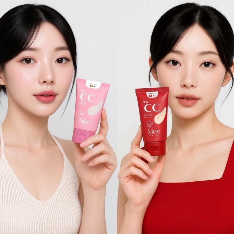 (100ml) Pok cc cream พอกซีซีครีม  กันแดดspf50pa++ กันน้ำ กันเหงื่อ