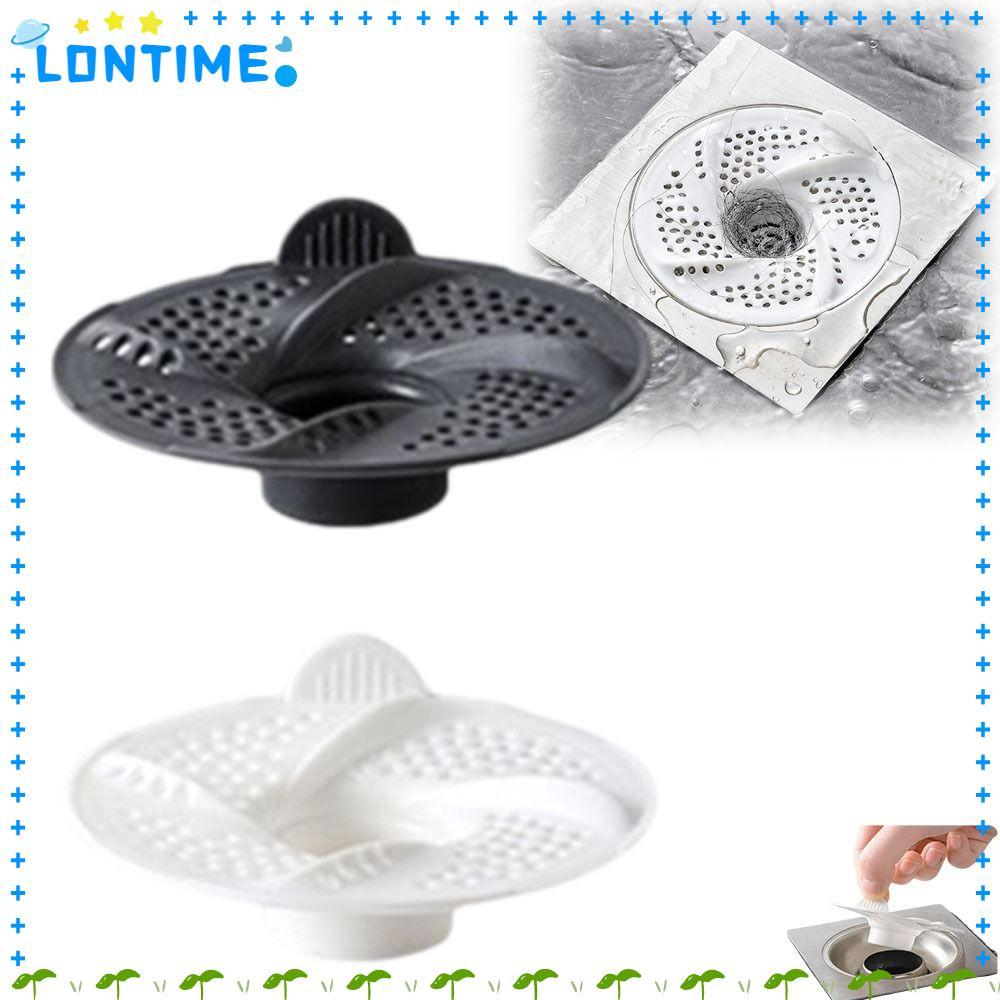 LONTIME 3 ชิ้นท่อระบายน้ําชั้น, Vortex Bug Proof ท่อระบายน้ํา, Hygienic ตาข่ายออกแบบ Anti-Clogging หมุนอ่างล้างจานกรองห้องน้ํา