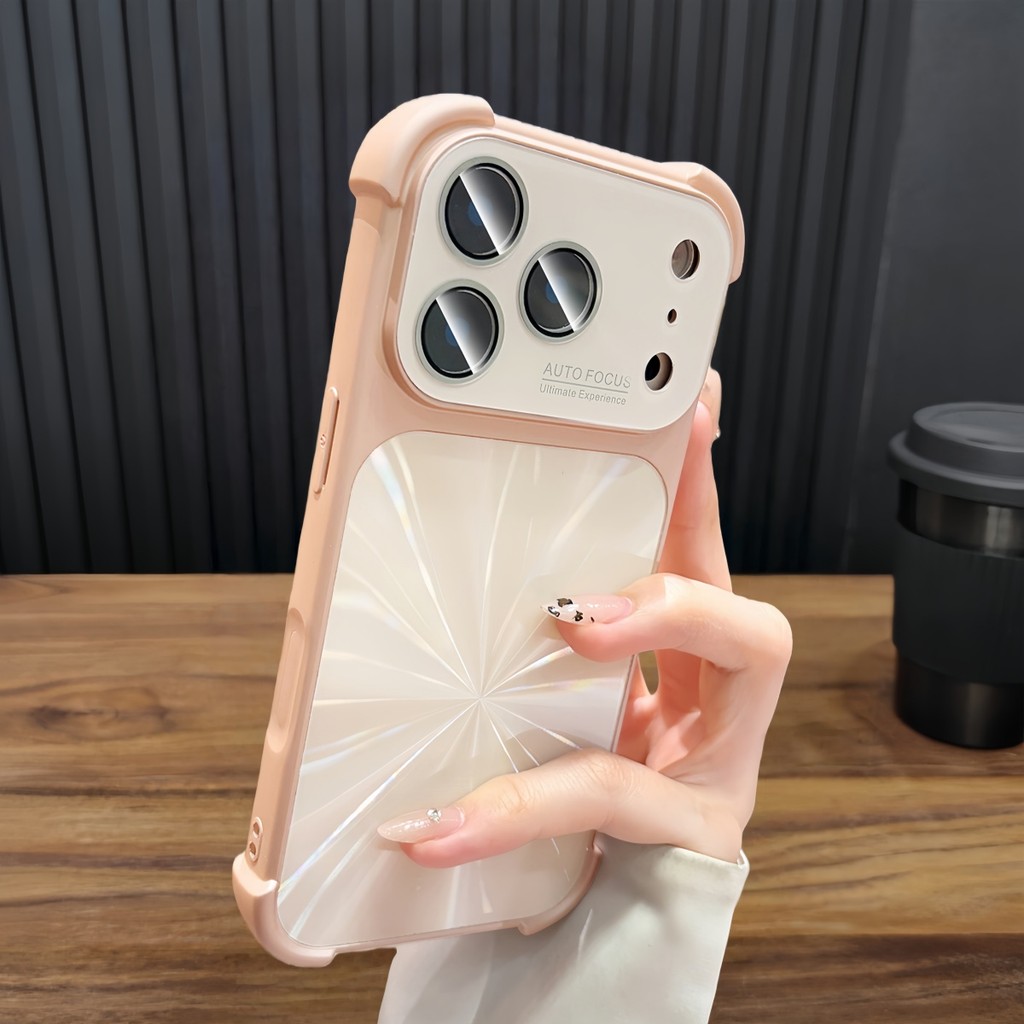 ปลอก 4 มุมถุงลมนิรภัยกันกระแทกแม่เหล็กเคสโทรศัพท์พร้อมตัวป้องกันเลนส์สําหรับ ไอโฟน 13 14 15 16 17 มือโปร สูงสุด กรณี
