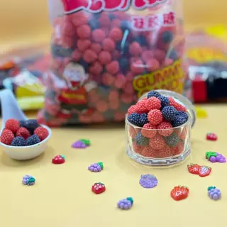 เยลลี่มิกซ์เบอร์รี่ LeChao Mixed Berry Jelly รสชาติเข้มข้น หนึบหนับ เคี้ยวเพลิน ถูกใจสายเบอร์รี่ ขนาดสุดคุ้ม 1 กิโลกรัม
