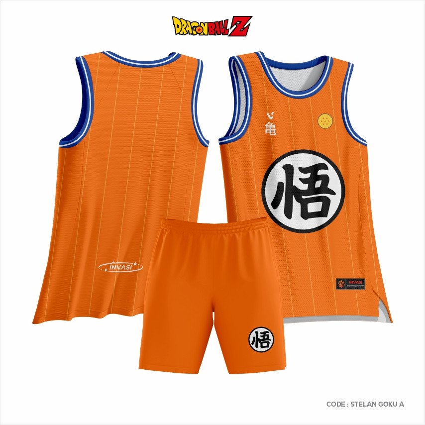 Dragon Ball Z - Goku Kids Basketball Jersey Basketball dragonball