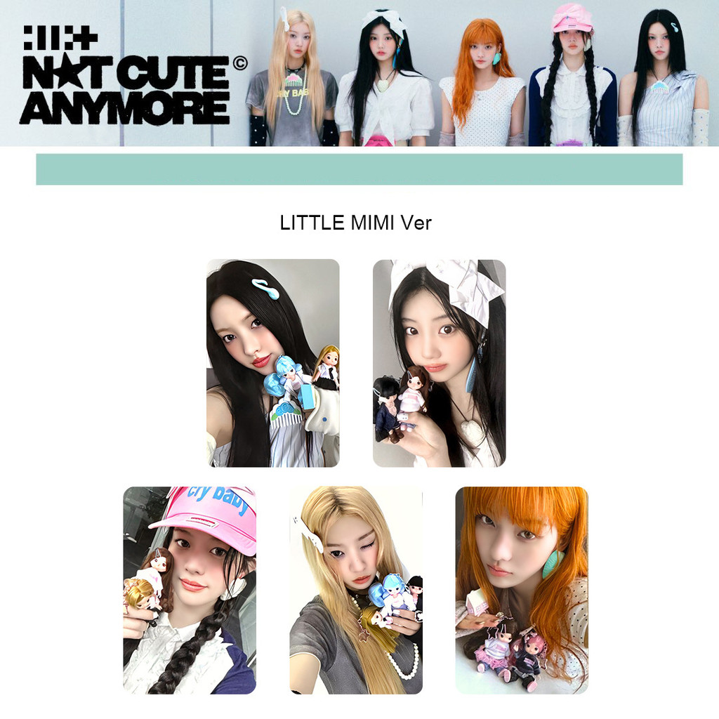 5-7 ชิ้น ILLIT ILL LIKE YOU LIGHT STICK Lomo การ์ด 2nd min อัลบั้ม BETWEET GLLIT HMV TOWER Photocard