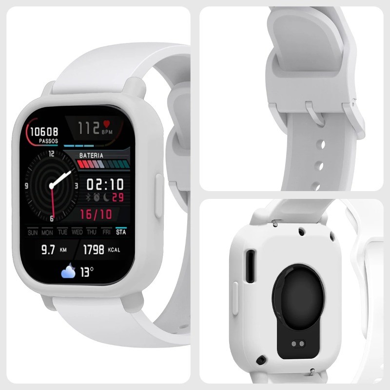 เคสซิลิโคน + Band สําหรับ Redmi Watch 5 Active/ 5 Lite สร้อยข้อมือสายรัดข้อมือแบบสปอร์ตอุปกรณ์เสริม ราคา ถูกที่สุด ดีลบีเคเค แกลเลอรีภาพที่ 6