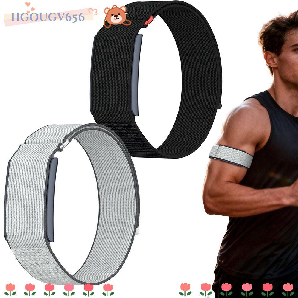 HGOUGVT Fitness Tracker Strap,ปรับBreathable Sport Band Bicep Band,ไนลอนออกแบบสายรัดข้อมือสําหรับAma